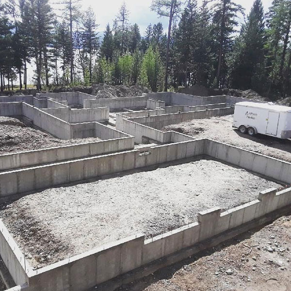 Concrete foundations - Kalispell - Flathead Valley MT - Artisan Concrete Works